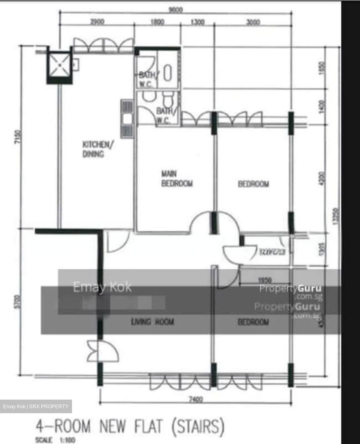 Blk 317 Clementi Avenue 4 (Clementi), HDB 4 Rooms #576972061